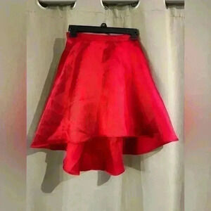 Juniors My Michelle Red Skirt